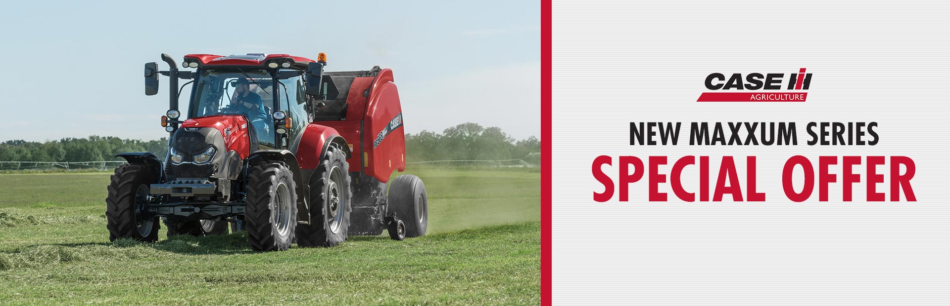 Case IH: New Maxxum Series Special Offer